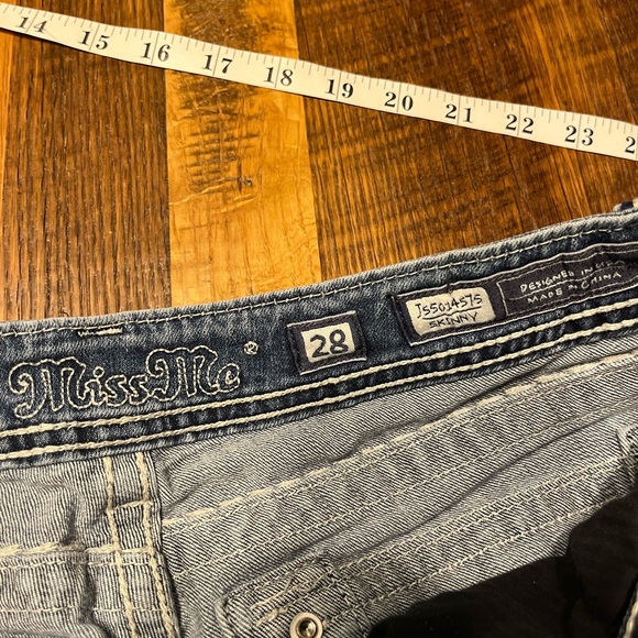 Miss Me skinny jeans size 28 - Picture 7 of 8
